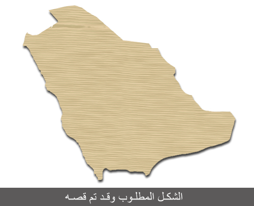 للتلوين خريطة السعودية رسم